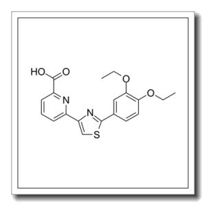 6-(2-(3,4-二乙氧基苯基)噻唑-4-基)甲酸吡啶