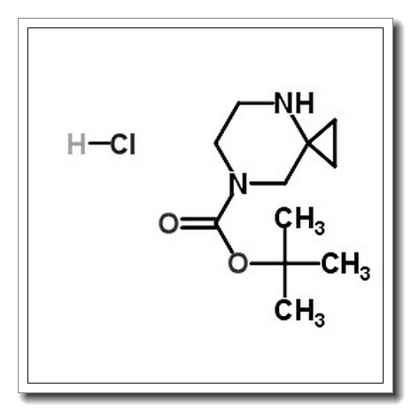 2-Methyl-2-propanyl 4,7-diazaspiro[2.5]octane-7-carboxylate hydrochloride (1:1)