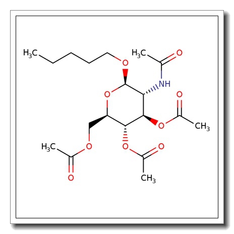 Amyl 2-acetamido-3,4,6-tri-O-acetyl-2-deoxy-b-D-glucopyranoside CAS 146288-30-4