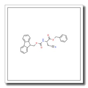 Benzyl (2S)-3-cyano-2-{[(9H-fluoren-9-ylmethoxy)carbonyl]amino}propanoate