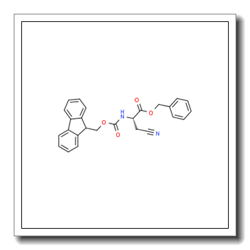 Benzyl (2S)-3-cyano-2-{[(9H-fluoren-9-ylmethoxy)carbonyl]amino}propanoate CAS 1464137-23-2