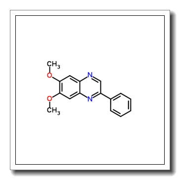 6,7-dimethoxy-2-phenylquinoxaline CAS 146535-11-7