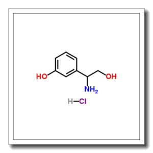 3-(1-Amino-2-hydroxyethyl)phenol hydrochloride (1:1)