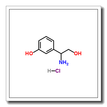 3-(1-Amino-2-hydroxyethyl)phenol hydrochloride (1:1)