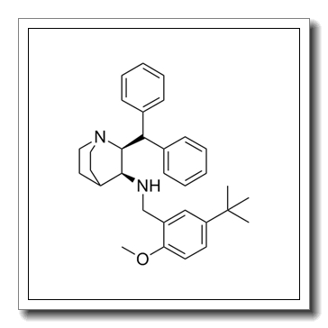 (2S,3S)-2-benzhydryl-N-[(5-tert-butyl-2-methoxyphenyl)methyl]-1-azabicyclo[2.2.2]octan-3-amine CAS 147116-67-4