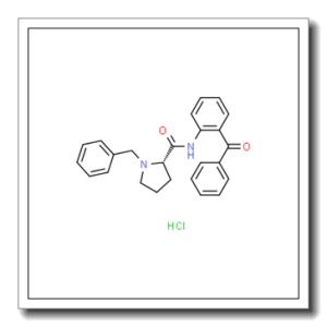 (S)-N-(2-苯甲酰基苯基)-1-苄基吡咯烷-2-甲酰胺盐酸盐