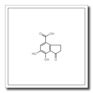 2,3-二氢-6,7-二羟基-1-氧代-(9ci)-1H-茚-4-羧酸