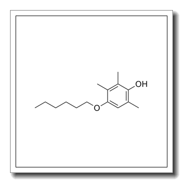 4-hexoxy-2,3,6-trimethylphenol CAS 148081-72-5