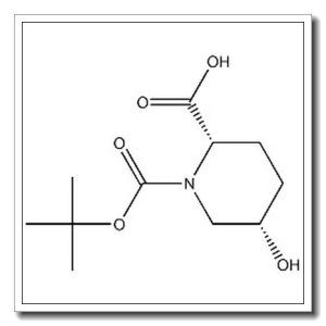 1,2-Piperidinedicarboxylic acid, 5-hydroxy-, 1-(1,1-diMethylethyl) ester, (2S,5S)-