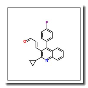 (E)-3-[2-环丙基-4-(4-氟苯基)-3-喹啉-2-丙烯醛