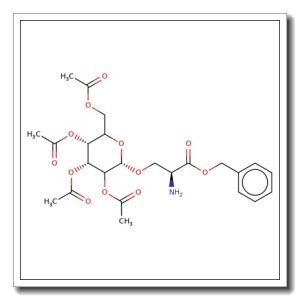 O-(2,3,4,6-Tetra-O-acetyl-a-D-mannopyranosyl)-L-serine benzyl ester