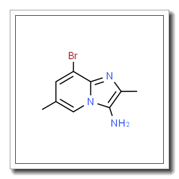 8-Bromo-2,6-dimethylimidazo[1,2-a]pyridin-3-amine CAS 1493950-79-0