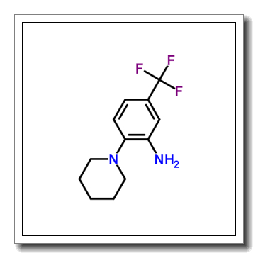 n-(2-amino-4-trifluoromethylphenyl)piperidine CAS 1496-40-8