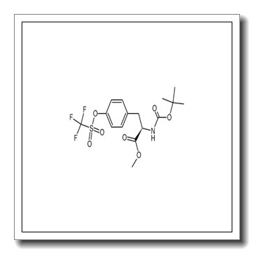 Methyl (R)-2-TERT-BUTOXYCARBONYLAMINO-3- (4-TRI- FLUOROMETHANESULPHONYLOXYPHENYL) propionate CAS 149709-56-8