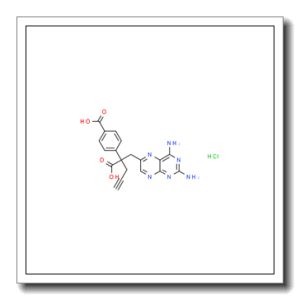 6-喋啶丙酸,2,4-二氨基-Α-(4-羧基苯基)-Α-2-丙炔-1-基-盐酸盐