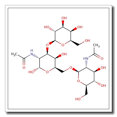2-Acetamido-6-O-(2-acetamido-2-deoxy-b-D-glucopyranosyl)-3-O-(b-D-galactopyranosyl)-2-deoxy-a-D-galactopyranose CAS 149793-99-7