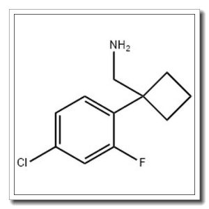 (1-(4-氯-2-氟苯基)环丁基)甲胺盐酸盐