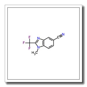 1-Methyl-2-(trifluoromethyl)-1H-benzimidazole-5-carbonitrile