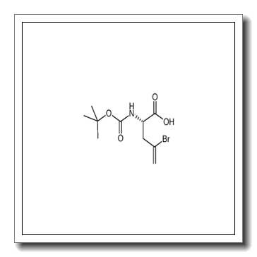 (2S)-4-bromo-2-[(2-methylpropan-2-yl)oxycarbonylamino]pent-4-enoic acid CAS 151215-34-8
