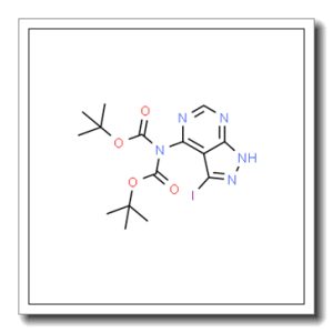 (3-碘-1H-吡唑并[3,4-D]嘧啶-4-基)氨基双甲酸叔丁酯