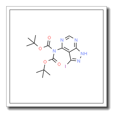 (3-碘-1H-吡唑并[3,4-D]嘧啶-4-基)氨基双甲酸叔丁酯