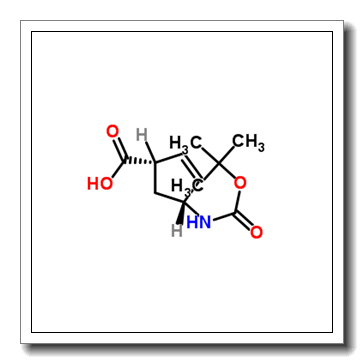 (-)-(1S,4R)-N-叔丁氧羰基-4-氨基环戊-2-烯-1-甲酸