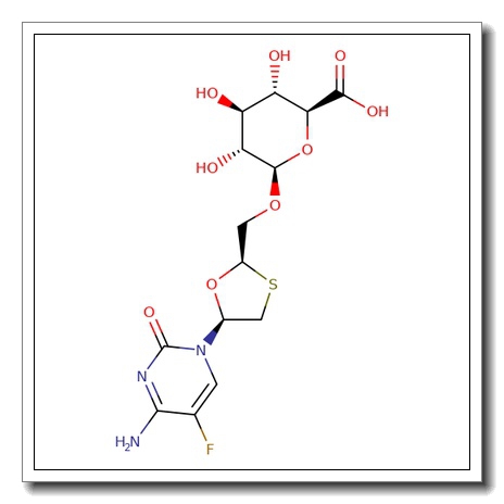 (-)-Emtricitabine O-b-D-glucuronide