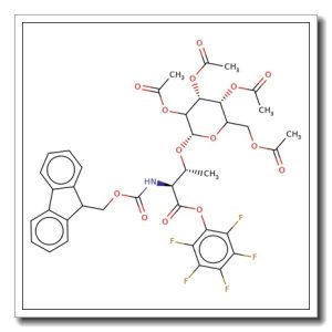 2,3,4,6-Tetra-O-acetyl-a-D-mannopyranosyl-(N2-Fmoc)-L-threonine pentafluorophenyl ester