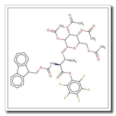 2,3,4,6-Tetra-O-acetyl-a-D-mannopyranosyl-(N2-Fmoc)-L-threonine pentafluorophenyl ester CAS 152389-15-6