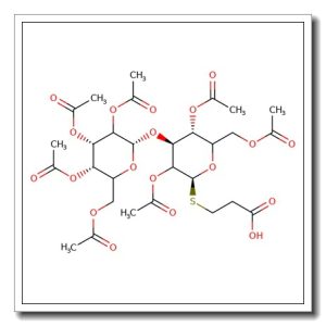 3-(Hepta-O-acetyl-b-lactopyranosyl)thio-propanoic acid