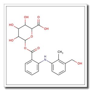3-Hydroxymethyl mefenamic acid acyl b-D-glucuronide