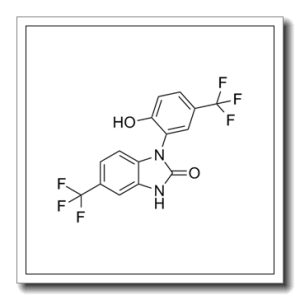 1-(2-羟基-5-(三氟甲基)苯基)-5-(三氟甲基)-1H-苯并[d]咪唑-2(3h)-酮