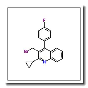 3-溴甲基-2-环丙基-4-(4′-氟苯基)喹啉