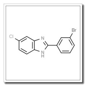 2-(3-溴苯基)-6-氯-1H-苯并[D]咪唑