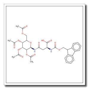 2N-Fmoc-4N-(2,3,4,6-tetra-O-acetyl-b-D-glucopyranosyl)-L-aparagine