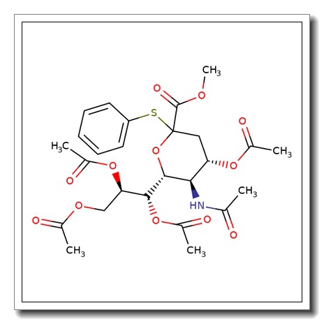 Phenyl 4,7,8,9-tetra-O-acetyl-2-thio-N-acetyl-D-neuraminic acid methyl ester CAS 155155-64-9