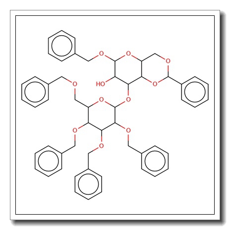 Benzyl 3-O-(2,3,4,6-tetra-O-benzyl-a-D-galactopyranosyl)-4,6-O-benzylidene-D-galactopyranose CAS 155835-96-4