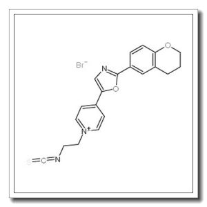 2-(3,4-dihydro-2H-chromen-6-yl)-5-[1-(2-isothiocyanatoethyl)pyridin-1-ium-4-yl]-1,3-oxazole,bromide