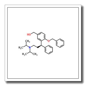 {4-(benzyloxy)-3-[(1R)-3-(dipropan-2-ylamino)-1-phenylpropyl]phenyl}methanol