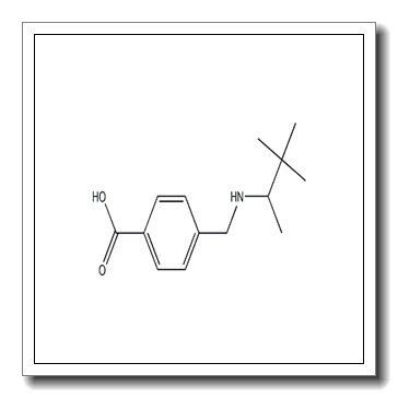 4-(((3,3-dimethylbutan-2-yl)amino)methyl)benzoic acid CAS 1569537-18-3