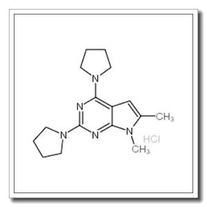 6,7-dimethyl-2,4-dipyrrolidin-1-ylpyrrolo[2,3-d]pyrimidine
