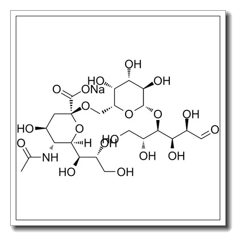 Sodium (6R)-5-acetamido-3,5-dideoxy-6-[(1R,2R)-1,2,3-trihydroxypropyl]-β-L-threo-hex-2-ulopyranonosyl-(2->6)-β-D-galactopyranosyl-(1->4)-D-glucose CAS 157574-76-0 