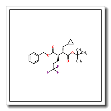 4-Benzyl 1-(2-methyl-2-propanyl) (2S,3R)-2-(cyclopropylmethyl)-3-(3,3,3-trifluoropropyl)succinate CAS 1581734-69-1