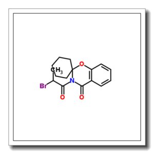 3-(2-溴-1-氧代丙基)螺[2H-1,3-氧代杂萘-2,1’环乙烷]-4(3H)-酮