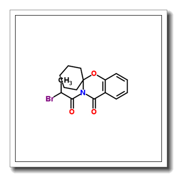 3-(2-Bromopropanoyl)spiro[benzo[e][1,3]oxazine-2,1'-cyclohexan]-4(3H)-one CAS 158299-05-9