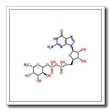 Guanosine 5′-diphospho-β-L-fucose sodium salt CAS 15839-70-0
