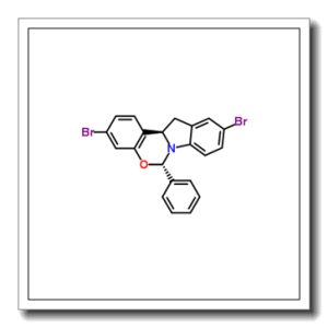 (6S,12aR)-3,10-二溴-6-苯基12,12a-二氢-6H-苯并[5,6][1,3]恶嗪并[3,4-α]吲哚