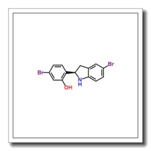 (R)-5-溴-2-(5-溴二氢吲哚-2-基)苯酚