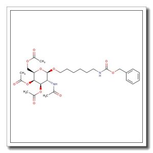 2-Acetamido-3,4,6-tri-O-acetyl-1-O-(N-Cbz-6-aminohexyl)-2-deoxy-b-D-galactopyranose