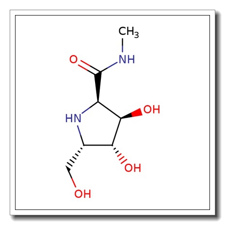 (2R, 3R, 4R, 5S) -3, 4- Dihydroxy- 5- (hydroxymethyl) - N- methyl-2- pyrrolidinecarboxami de CAS 1591782-91-0